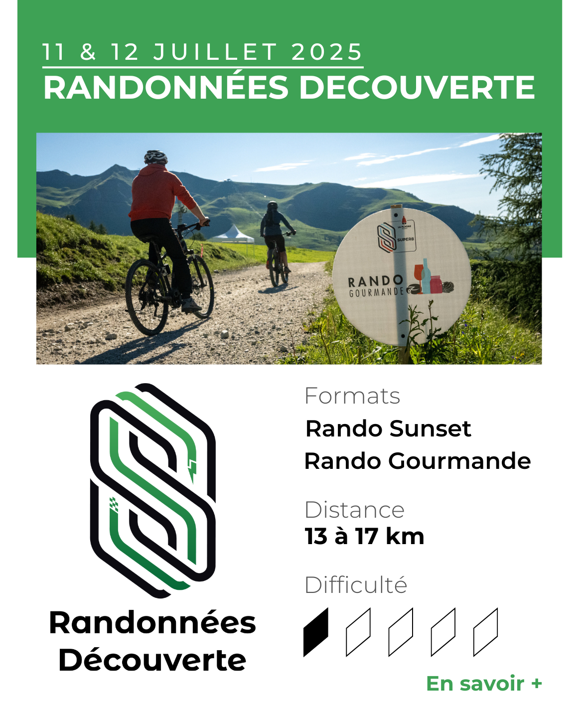 RANDONNEES DECOUVERTES  - Juillet 2024 - Savoie 